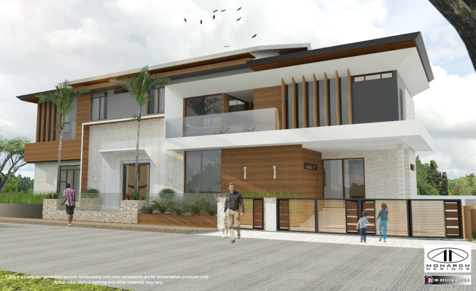 Two-Storey House (A).. | JMV Design Works by Juan Monique Villangca